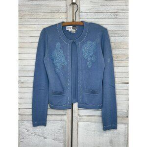 Asap Saks Fifth Ave Beaded Cardigan Size Small